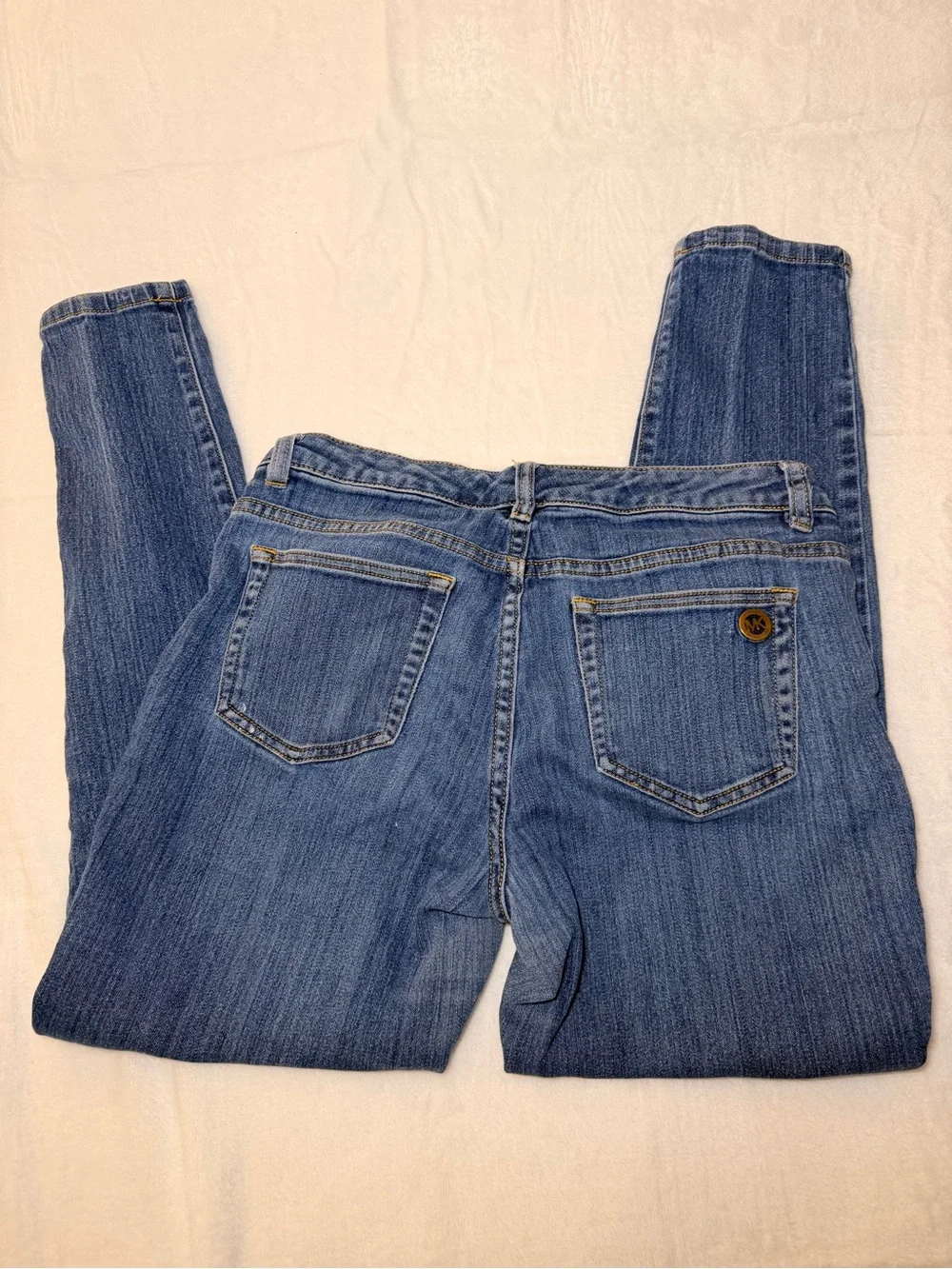 Michael Kors Skinny Women's Blue Denim Jeans - size: 8